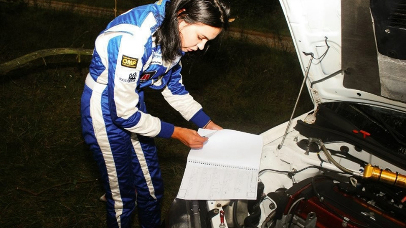 Illustration for article titled Who Is Inessa Tushkanova, The Rally Driver In Playboy?